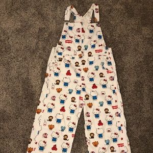 levis hello kitty overalls